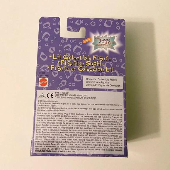 Vintage 1998 The Rugrats Movie Lil Collectible Nickelodeon Mattel Figure - Picture 5 of 12